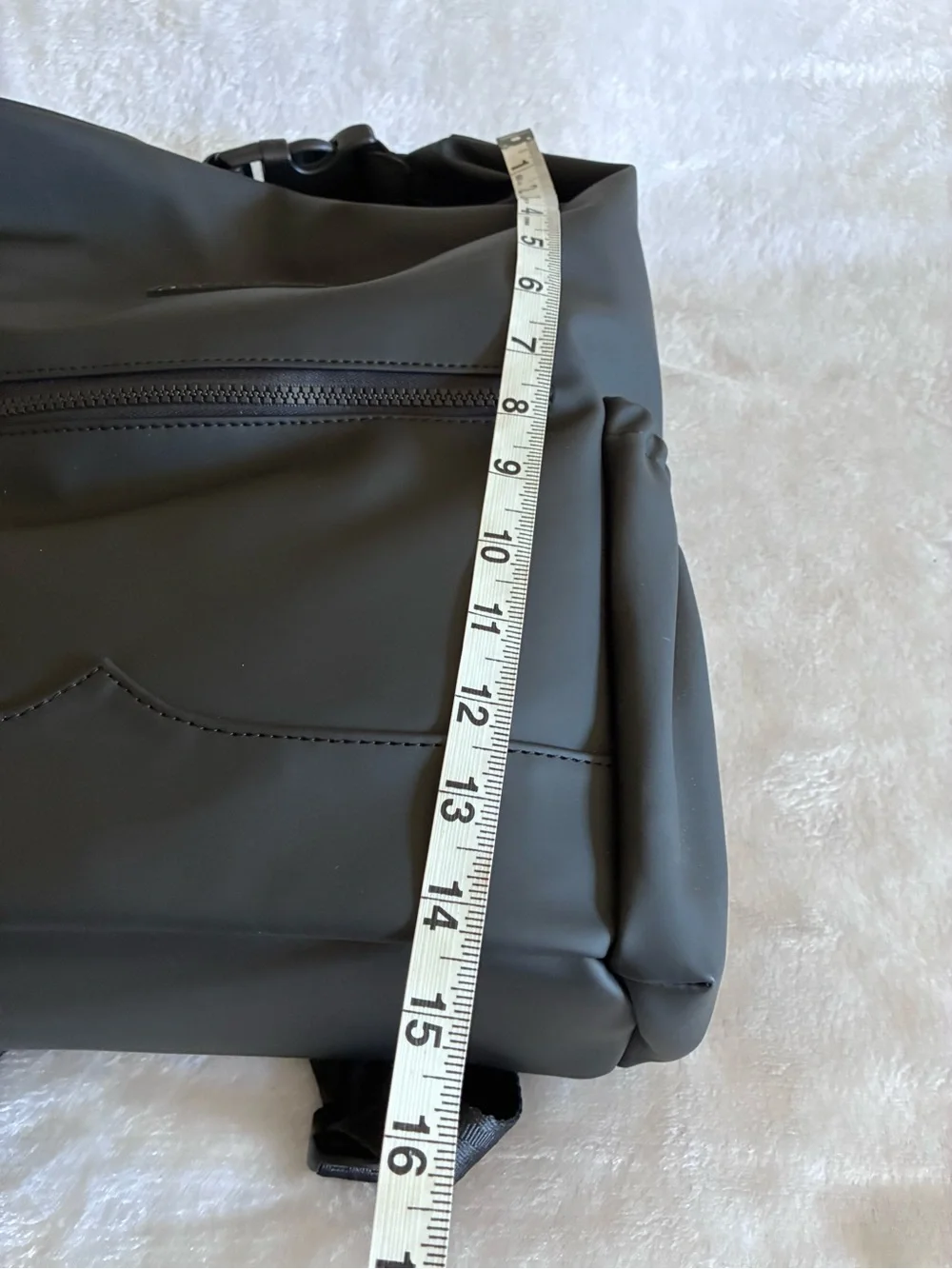 Hunter Black Backpack with Red Trim - Bag
